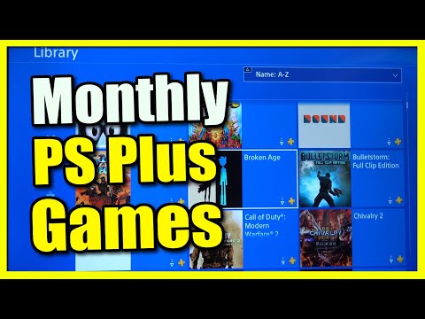 How to Find Monthly PS Plus Games on PS4 Console (Easy Method)