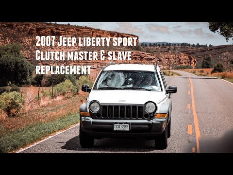 2007 Jeep Liberty sport Clutch master & slave replacement. If I can do it so can you! ;)