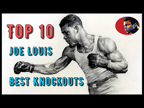 Top 10 Joe Louis Best Knockouts  Highlights HD ElTerribleProduction​
