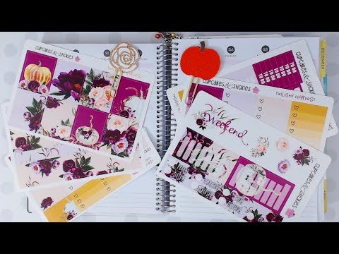 Recollections Plan with Me November 20-26 featuring CupcakesandStickies
