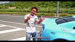 Liberty Walk owner Kato San introducing Armytrix GT-R R35 Performance Exhaust System!