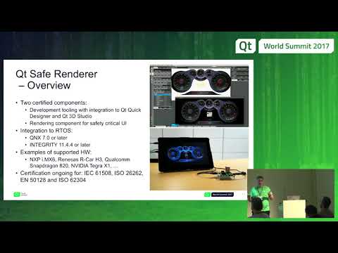 QtWS17 - Functional safety with Qt and Qt Safe Renderer, Tuukka Turunen, The Qt Company