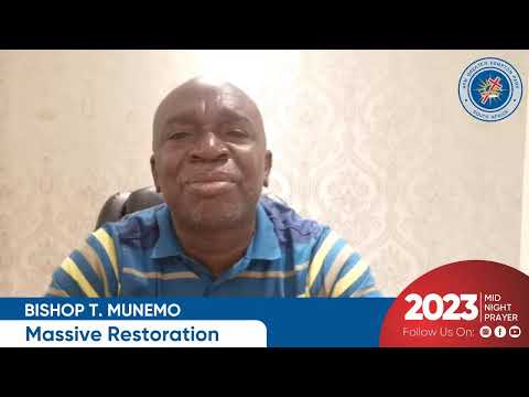 Midnight Prayer. 16 February 2023. Bishop T. Munemo