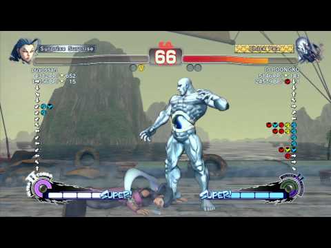 SSF4 AE 2012: puyossan (Rose) vs Poongko (Seth) - Xbox Live Ranked Match