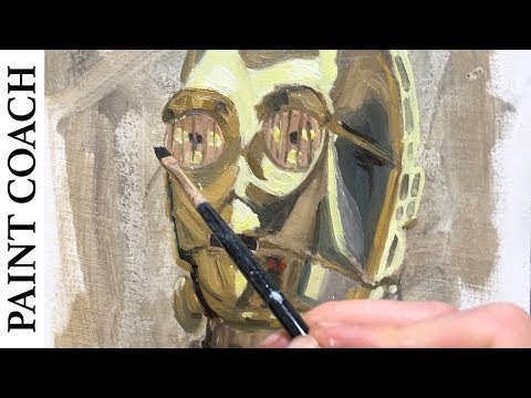 How To Oil Paint For Beginners  | Painting METAL is NOT that HARD