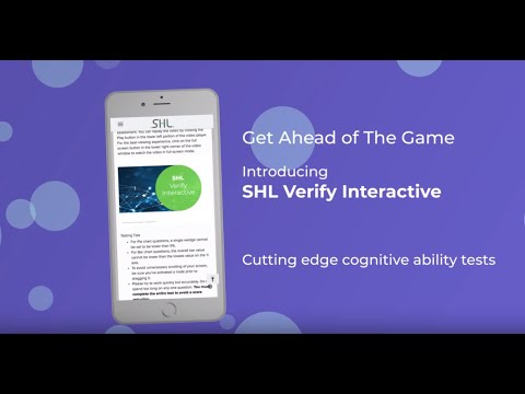 SHL video/presentation/materials