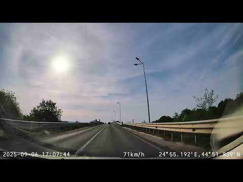 Trafic zona metropolitana Pitesti, Podul Viilor - Ștefănești - Pitesti Centru