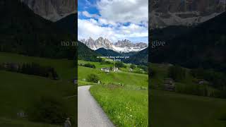 Nothing I own feels like this #travel #dolomites #experiencesoverthings