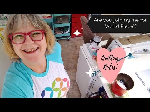 Are you joining me for 'World Piece' today?