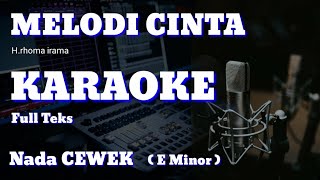 Download lagu MELODI CINTA H Rhoma Irama NADA CEWEK E minor... mp3