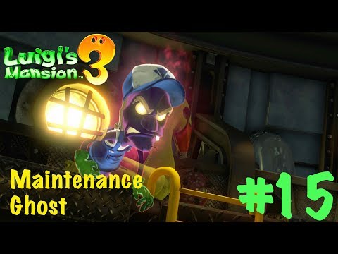 Luigi's Mansion 3 | Part 15 | Clem Maintenance Ghost | Walkthrough (1080p60) SWITCH | No Commentary