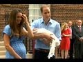 First view of Royal Baby George Alexander Louis.