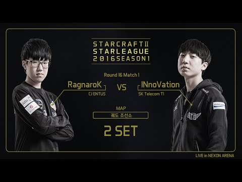 [SSL 2016 S1] RagnaroK vs INnoVation RO.16 Match1 set2 -EsportsTV, Starcraft 2