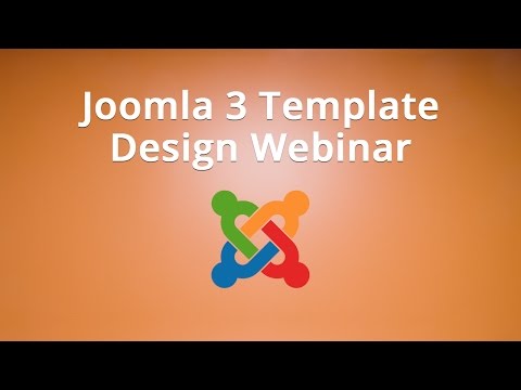 Joomla 3 Template Design Webinar