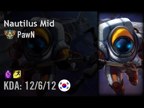 Nautilus Mid vs Zed - PawN - KR Challenger Path 6.3
