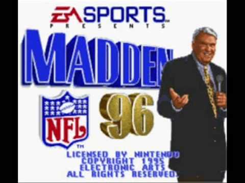 Madden NFL 96 Super Nintendo