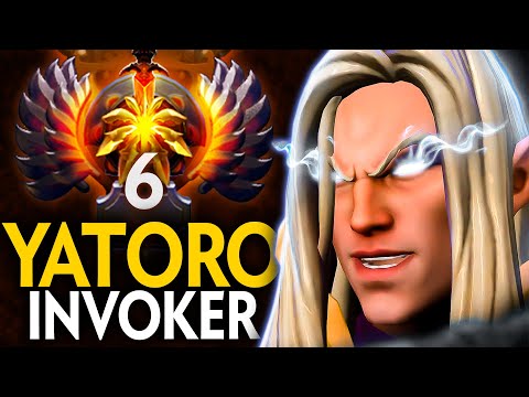 YATORO PICKED INVOKER IN 12K MMR AVERAGE GAME | Dota 2 Invoker