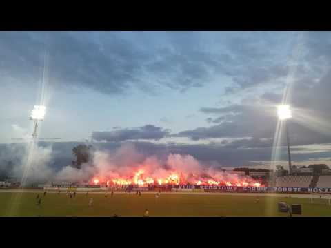 ROW Rybnik - Górnik Zabrze Puchar Polski 0:2 26.07.2017 oprawa cz.1