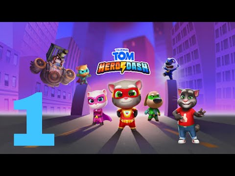 Let's Play Talking Tom Hero Dash Android 1