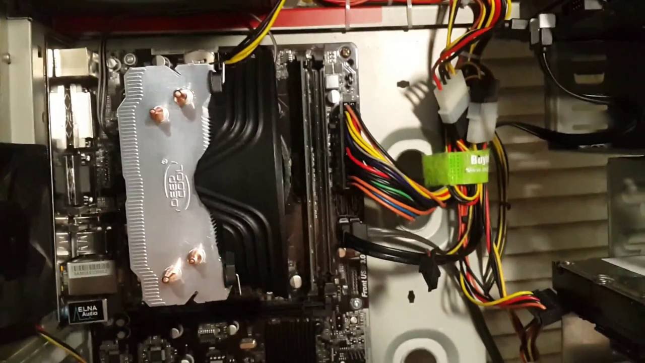 Кулер для процессора Deepcool GAMMAXX 200 T Soc-FM2+/AM3+/775/1150/1151/1155/ 4-pin 17.8-26.1dB Al 361gr Ret