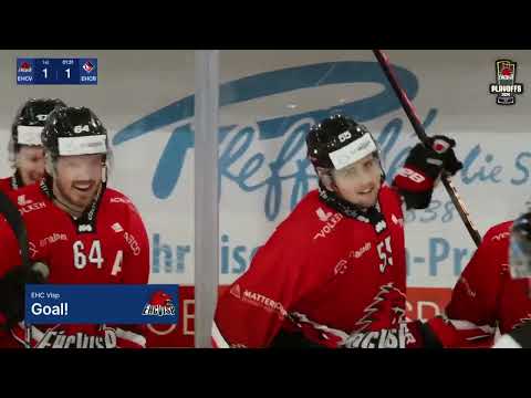 Playoff 1/4-Final: EHC Visp - EHC Basel (Spiel 6)