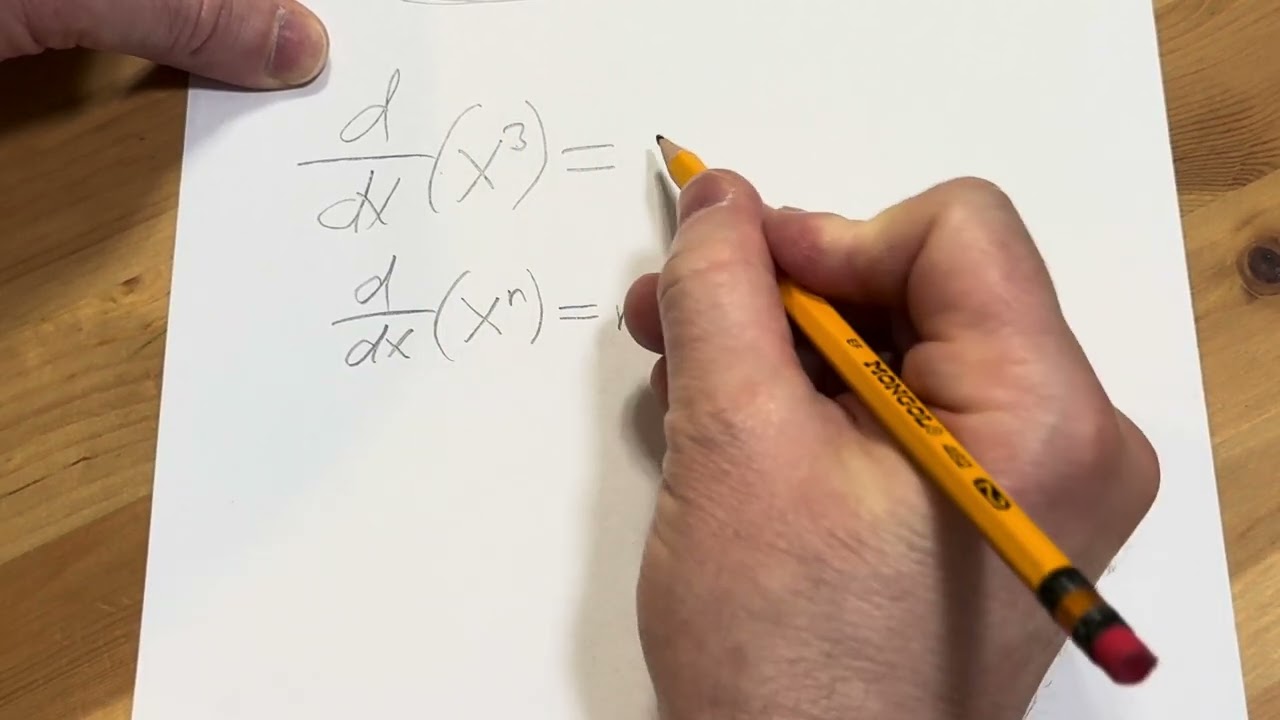 How to Find the Derivative of x^3