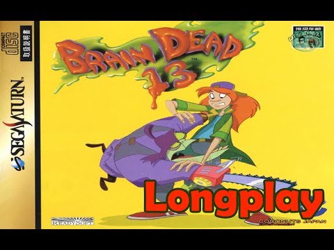 Brain Dead 13 100% Sega Saturn (Longplay) [HD]
