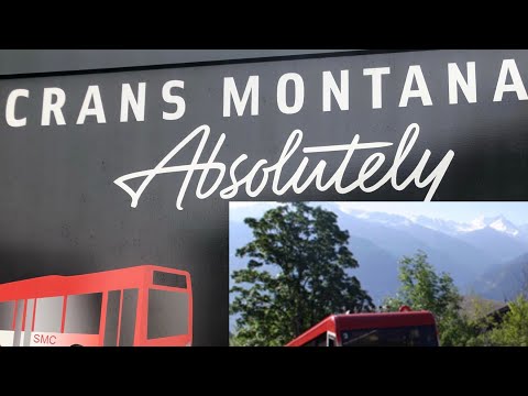 Funiculaire Sierre Montana Crans Switzerland 🇨🇭