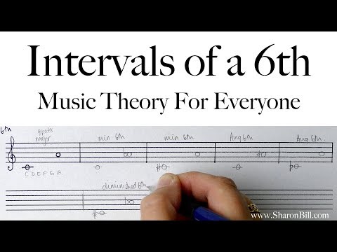 Intervals of a 6th - Everything You Need to Know Music Theory with Sharon Bill
