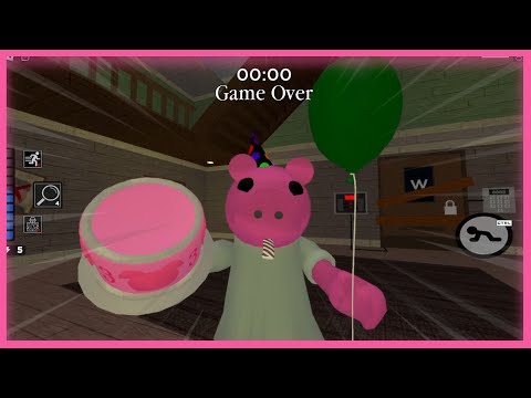 PIGGY BOOK 2 BUT ITS 100 PLAYERS "BIRTHDAY PIGGY" JUMPSCARE!