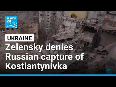 Zelensky denies Russian capture of key eastern city