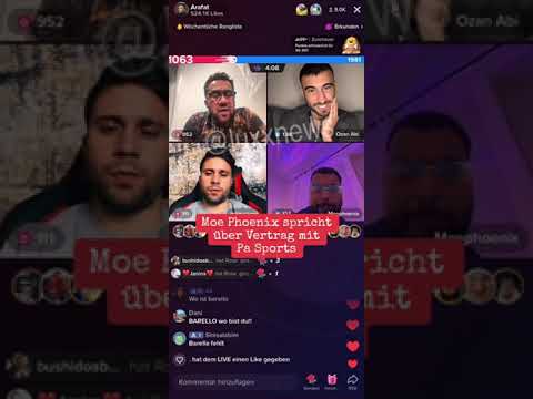 Moe Phoenix spricht über Vertrag mit Pa Sports mit ARAFAT (TIKTOK)