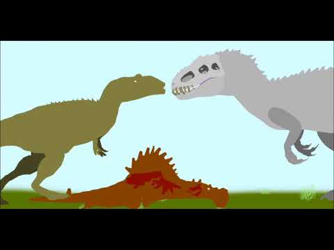 Parasaurolophus67's Giganotosaurus vs Indominus rex