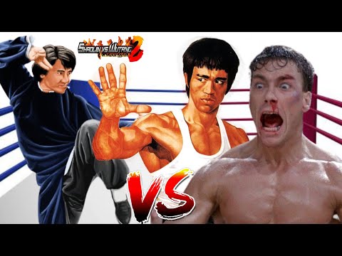 ⚡Shaolin vs Wutang 2 ~ Jackie Chan vs Bruce Lee + Jean Claude Van Damme : The Millennium Match⚡