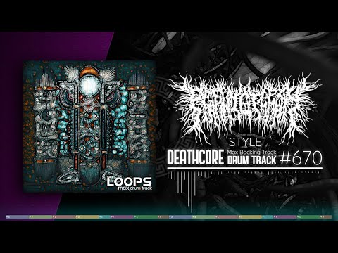 Deathcore Drum Track / PeelingFlesh Style / 160-110 bpm