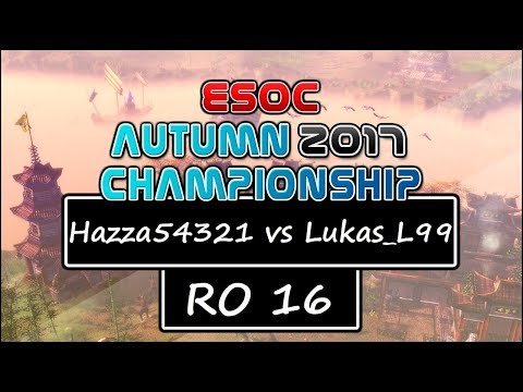 [AoE3] ESOC Autumn Tournament — RO16: Hazza54321 vs Lukas_L99