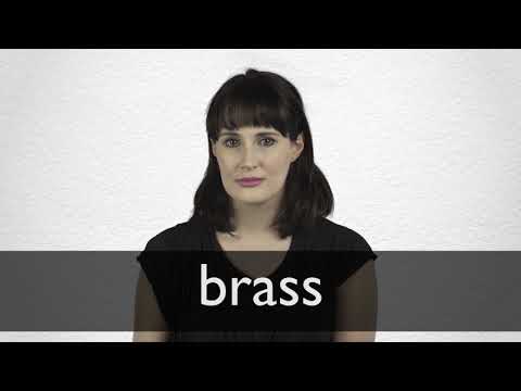 BRASS definition and meaning