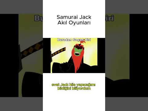 Samurai Jack Vs Aku Bildiğini Bildiğimi Biliyordum
