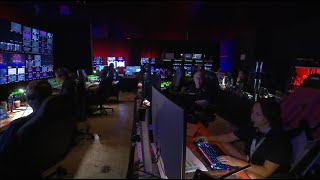 Slacks & Kaci Touring Backstage TI11 Production Team