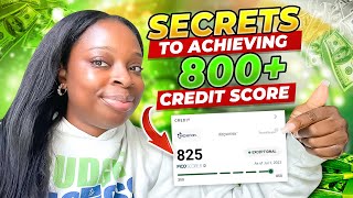 How to ACHIEVE an 800 Credit Score