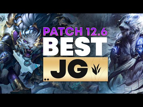 The BEST Junglers For All Ranks On Patch 12.6! | Season 12 Tier List League of Legends