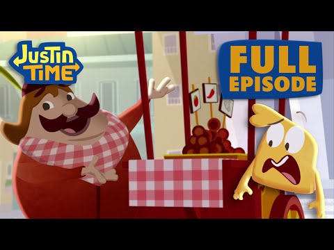 Marcello's Meatballs 🍝 FULL EPISODE | Justin Time Season 1
