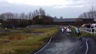 preview picture of video 'Patchway Bmx Track (heavy crash) 12-01-2014'