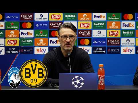 Die Pressekonferenz nach dem Spiel mit Niko Kovac | Atalanta BC - BVB 4:1