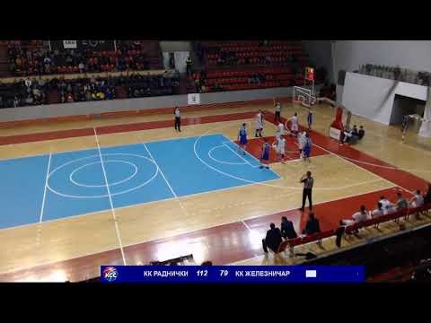 2MLS 12. kolo / KKK Radnički - KK Železničar / 21.12.2019.