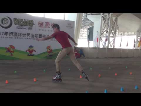 2017 WRG Nanjing Classic Slalom Senior Women Qualification Lin Chu Lok (HKG)