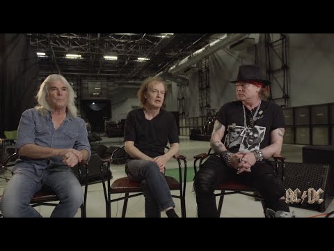 Axl on his love for AC/DC and coming onboard for the Rock Or Bust European tour. ‪#‎RockOrBust‬
