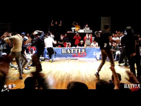 BATTLE BAD 2013 - 1/8 FINALE HIPHOP  - DJILO VS ICEE - HKEYFILMS
