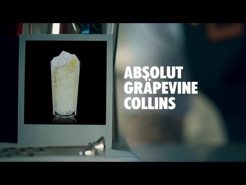 ABSOLUT GRÄPEVINE COLLINS DRINK RECIPE - HOW TO MIX