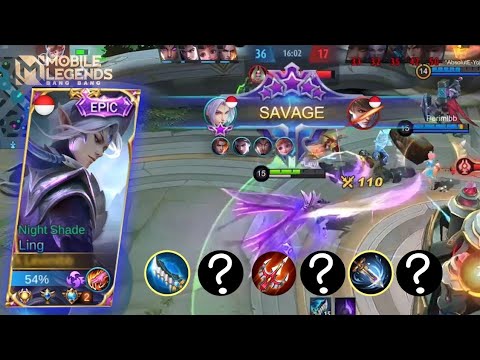 USER LING WAJIB NONTON!!! INI BUILD DAN GEMEPLAY LING SETELAH DI NERF